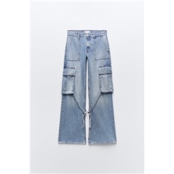 TRF CARGO MID-RISE JEANS