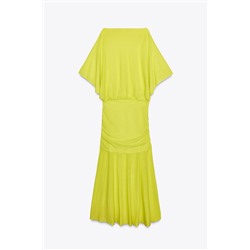 PLAIN KNIT MAXI DRESS