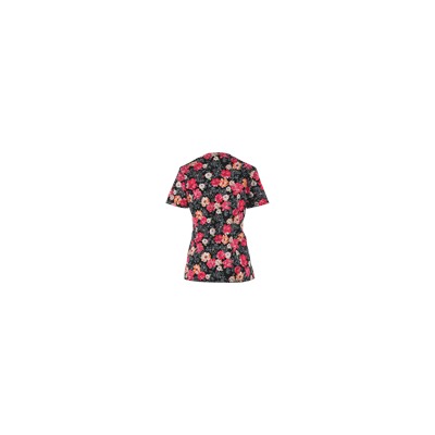 Cherokee Scrubs Fleur-ever Yours Print Top