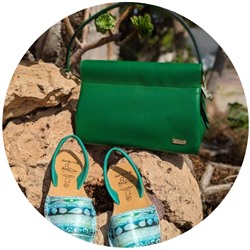 AVARCA MENORQUINA · 377AV · Verde+Ab.Zapatos PELLE Milan (930) encina АКЦИЯ