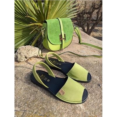 Ab.Zapatos • 3106-8 • pistacho+Pelle 2704 pistacho