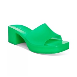 Steve Madden Women's Harlin Jelly Block-Heel Sandals