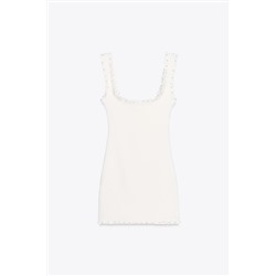 SHORT DRESS WITH TRIM