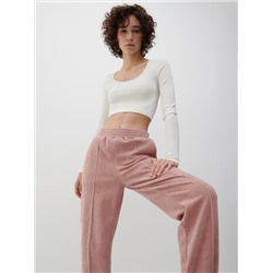 Velours-Hose