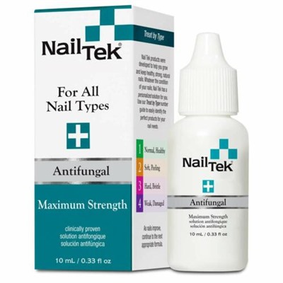 Nail Tek Maximum Strength ANTIFUNGAL Solution for All Nail Types 0.33oz