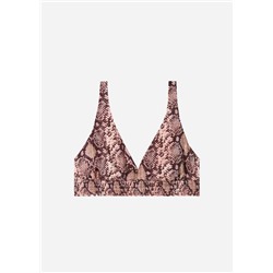 Triangel-Bikinioberteil mit nicht verschiebbaren Cups Sidney