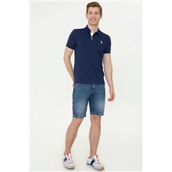 Erkek Lacivert Polo Yaka Tişört