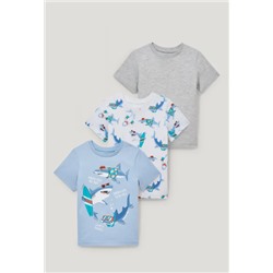 Multipack 3er - Kurzarmshirt