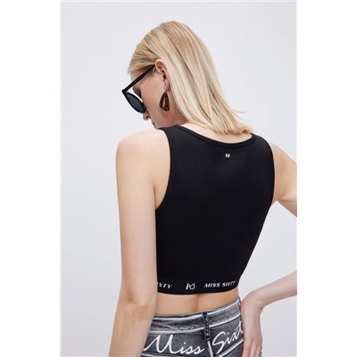 Camiseta corta Negro