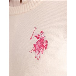 LARGE LOGO CREW NECK SWEATER