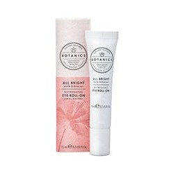 Роллер для кожи вокруг глаз Botanics All Bright с гибискусом и гиалуроновой кислотой от Boots 15 мл / Boots Botanics All Bright Refreshing Eye Roll-On 15 ml