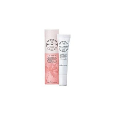 Роллер для кожи вокруг глаз Botanics All Bright с гибискусом и гиалуроновой кислотой от Boots 15 мл / Boots Botanics All Bright Refreshing Eye Roll-On 15 ml
