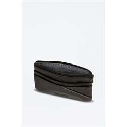 Monedero de piel Striking Negro