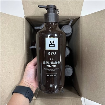 Ryo Укрепляющий кондиционер для объема волос (550мл) Hair Strengthen & Volume Conditioner