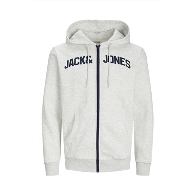 Sudadera con capucha Blanco jaspeado