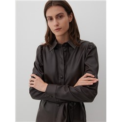Kleid aus Kunstleder