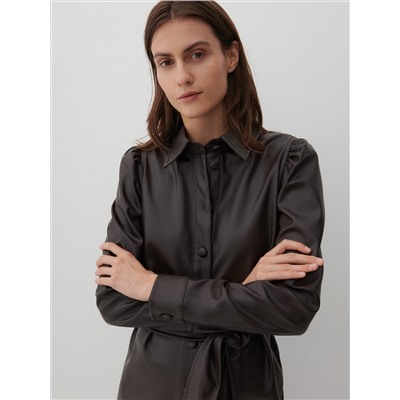 Kleid aus Kunstleder