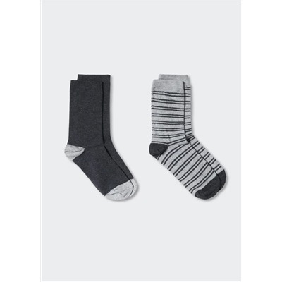 Pack 2 calcetines estampados -  Niño | MANGO OUTLET España