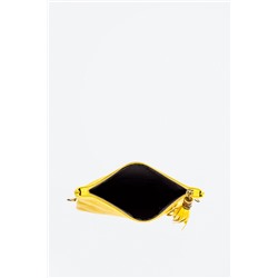 Bandolera de piel Alzano Amarillo