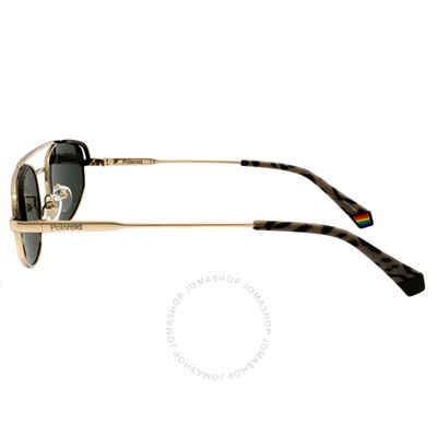 POLAROID  Polarized Green Oval Unisex Sunglasses
