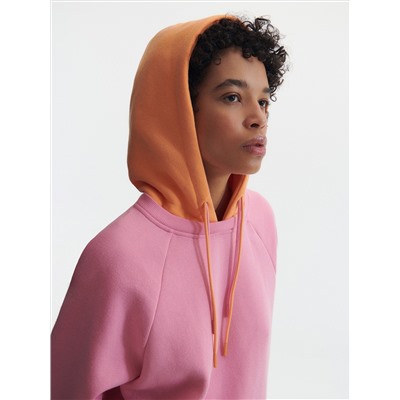 Kapuzenjacke aus Sweatjersey