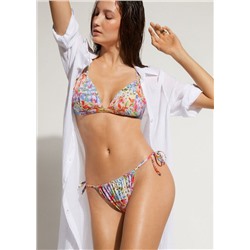 Brazilian-Bikinihose mit schmalen Bändchen Minorca Eco