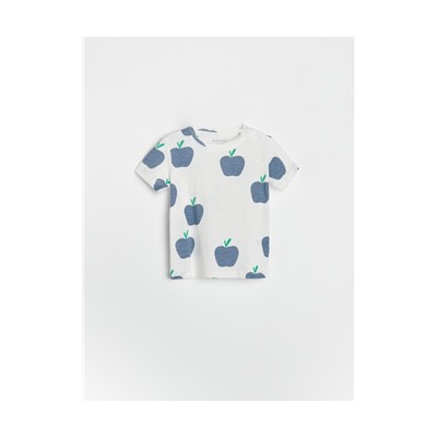 Baumwoll-T-Shirt mit Print