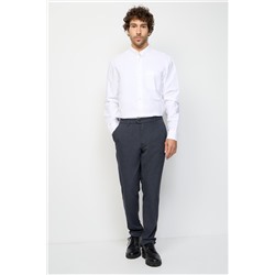 Pantalón recto Gris