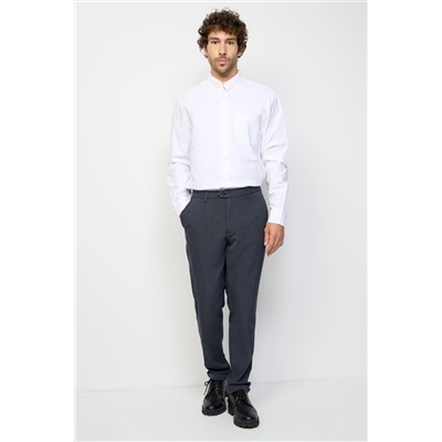 Pantalón recto Gris