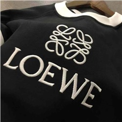 Толстовка свитшот с контрастными вставками Loew*e   Унисекс модель  Реплика 1:1