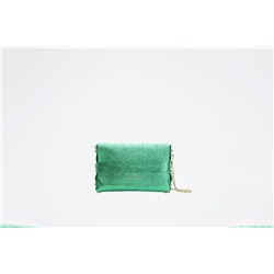 Bandolera de piel Briana Verde