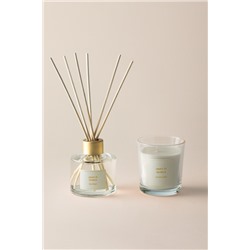 Répertoire Çubuklu Oda Kokusu ve Mum Seti - Jasmin et Gardénia - 100 ml/120 g