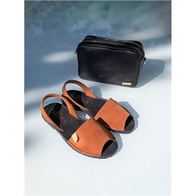 КОМБО Ab.Zapatos • 3106-8 • brandy + AB.ZAPATOS Pelle 21-20 (370) negro АКЦИЯ