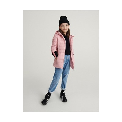 Steppjacke mit Kapuze