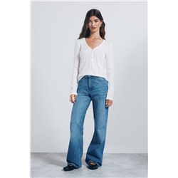 Camiseta panadera punto cortado