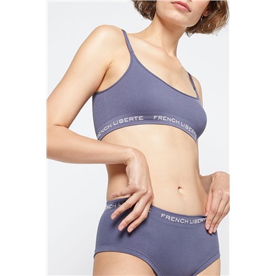 Sujetador French W19 Antracita