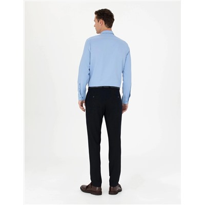 Lacivert Ekstra Slim Fit Kumaş Pantolon