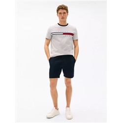 Embroidered Flag Logo T-Shirt