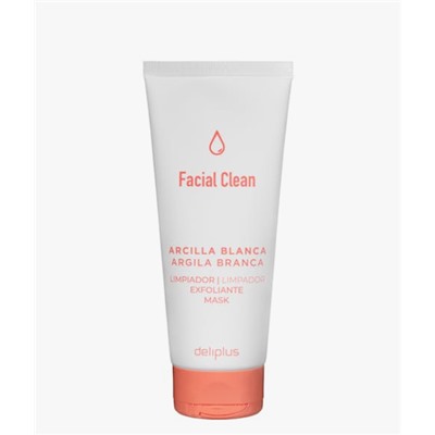 Limpiador, exfoliante y mascarilla Arcilla Blanca Facial Clean Deliplus piel normal o mixta