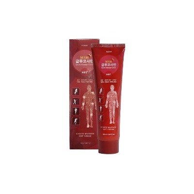 Msm Glucosamine Sports Massage Cream HOT Согревающий крем против боли в мышцах и суставах с MCM и глюкозамином