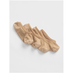 Nylon No-Show Socks (2-Pack)