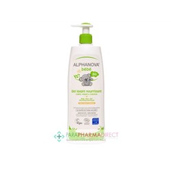 Alphanova Bébé Gel Lavant Nourrissant BIO 500ml