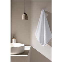 Avelia %100 Pamuk Yüz Havlusu - Beyaz - 50x100 cm