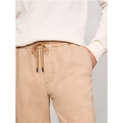 Garment-Dyed Relaxed Tapered Chino