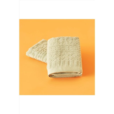 Bella Maison Yeşil %100 Pamuk Joyce 2'li El Havlusu Yeşil (30x30 cm) 6004EHAV0067