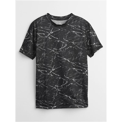 GapFit Kids Fit Tech Print T-Shirt