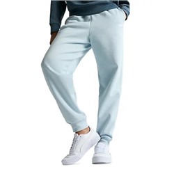Puma Women's Embroidered-Logo Fleece Sweatpant Joggers