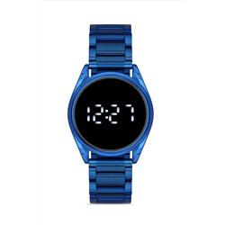 Aqua Di Polo 1987 Kadın Lacivert Metal Dijital Led Kol Saati Apwg027503 APWG0275