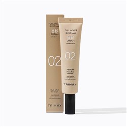 Full Cover 3-in-1 Max BB Cream SPF40 PA++ 02 Многофункциональный BB-крем