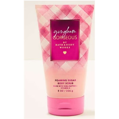Gingham Gorgeous By Bath & Body Works Foaming Sugar Scrub